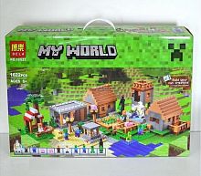 Фото анонса конструктор minecraft деревня 10531 от интернет магазина Raspashonka.ua
