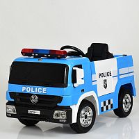 Детский электромобиль джип M 4076 EBLR-4  синий