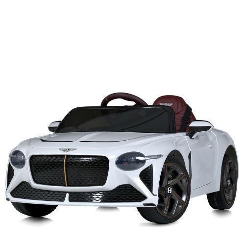 Детский электромобиль JE1008 EBLR-1(4WD) BENTLEY белый  фото 4
