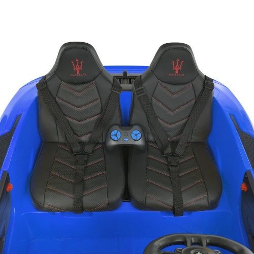 Картинка товара Детский двухместный электромобиль MASERATI MC20: 12V, 180W, 8км/ч - СИНИЙ на Raspashonka.ua фото 10