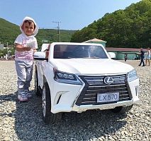 Детский электромобиль Lexus M 3906 EBLR-1