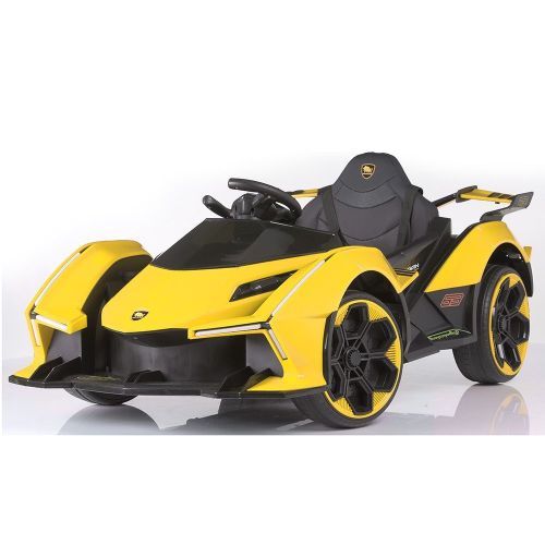 Детский электромобиль M 4865 EBLR-6 LAMBORGHINI желтый  фото 2