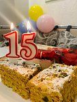 Нам исполнилось 15 лет! Принимаем поздравления