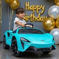 Детский электромобиль M 5030 EBLR-12 MCLAREN лазурный 