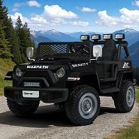 Фото анонса детский электромобиль m 6108 eblr-2(24v) bambi racer: двухместный, 24v 7a, 4x90w, кожа - черный от интернет магазина Raspashonka.ua