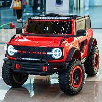 Детский электромобиль джип M 5029 EBLR-3 FORD красный