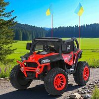 Фото анонса детский электромобиль m 6131 eblr-3(24v) bambi racer: пульт 2,4g, 180w, 24v 8а, 10 км/ч - красный от интернет магазина Raspashonka.ua
