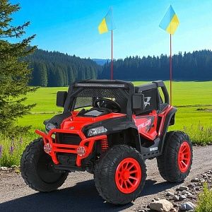 Детский электромобиль M 6131 EBLR-3(24V) Bambi Racer: пульт 2,4G, 180W, 24V 8А, 10 км/ч - КРАСНЫЙ