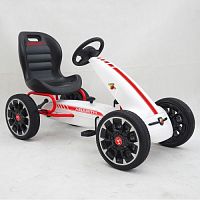 Под заказ! Детский вело-картинг ABARTH PB 9388A: EVA колеса - БЕЛЫЙ (PB9388A.BIA)