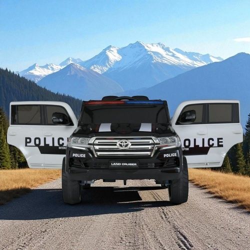 Детский электромобиль джип JJ2022EBLR-2-1 TOYOTA черный фото 5