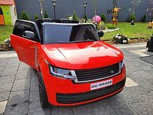 Детский электромобиль джип DK-RR 998 RED RANGE ROVER красный
