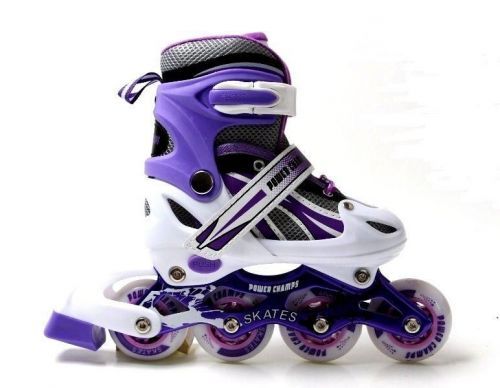 Картинка товара Ролики Power Champs Violet (20262523471-M), колёса полипропилен, Фиолетовые (34-37) на Raspashonka.ua фото 4