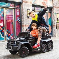 Детский электромобиль джип M 3971 EBLR-2 MERCEDES черный