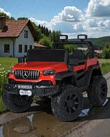 Фото анонса детский электромобиль m 5898 eblr-3, mercedes: 2,4g, eva, 12v 12a, 4x25w, музыка, эко-кожа - красный от интернет магазина Raspashonka.ua