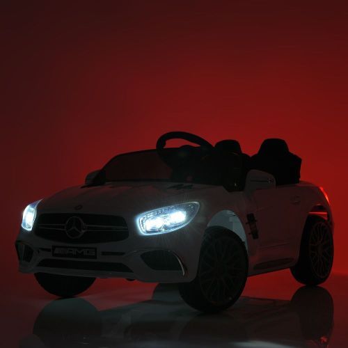 Детский электромобиль M 4871 EBLR-1 MERCEDES белый  фото 5