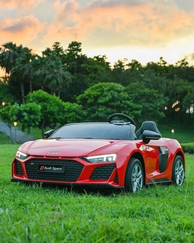 Детский электромобиль PA.A3000.STRONG.CR AUDI красный  фото 4