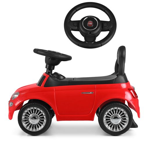 Картинка товара Детская машина-толокар Bambi "Fiat" HZ 620-3: муз. панель, КРАСНАЯ на Raspashonka.ua фото 3