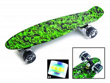 Фото анонса penny board 22" "military" - светящиеся колёса! (227429845) от интернет магазина Raspashonka.ua