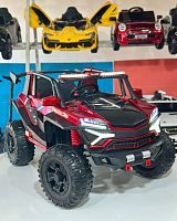 детский электромобиль m 6024 eblr-3(24v), bambi racer: 24v 8а, пульт 2,4g, 4*45w, eva - красный - Raspashonka.ua
