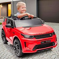 Детский электромобиль джип PA.BBH-023.CR LAND ROVER красный