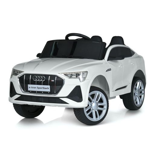 Детский электромобиль джип M 6133 EBLR-1 AUDI белый фото 7
