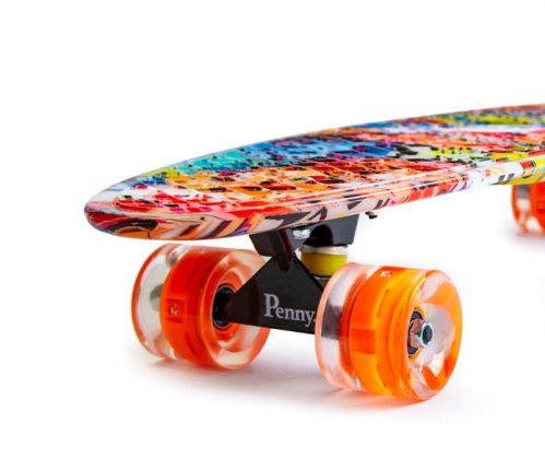 Картинка товара Penny Board Nickel 27" "Graffity" - Светящиеся колёса! (1669939148) на Raspashonka.ua фото 4