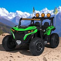 детский электромобиль m 6019 eblr-5, bambi racer: 24v 12а, 2х-местный, 180w, 12км/ч - зеленый - Raspashonka.ua