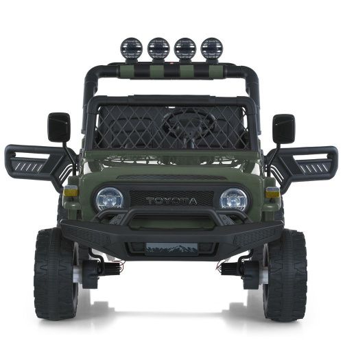 Дитячий електромобіль джип 2566 AEBLR-5(24V) TOYOTA зелений фото 5 Дитячий електромобіль джип 2566 AEBLR-5(24V) TOYOTA зелений фото 5