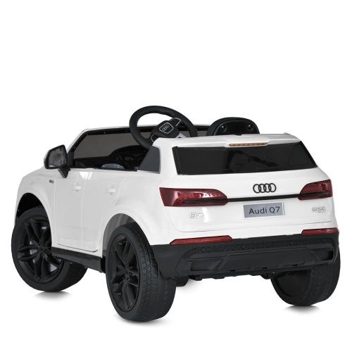 Дитячий електромобіль джип Джип M 5796 EBLR-1 AUDI білий фото 4 Дитячий електромобіль джип Джип M 5796 EBLR-1 AUDI білий фото 4