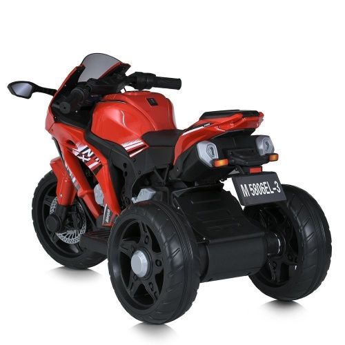Картинка товара Детский мотоцикл M 5806 EL-3, Bambi Racer: 12V 4,5A, 2х35W, 7км/ч, EVA, кожа - КРАСНЫЙ на Raspashonka.ua фото 8