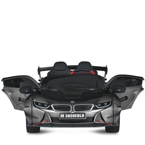 Детский электромобиль M 5820 EBLRS-11(24V) BMW серый металлик  фото 3