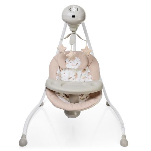 Картинка товара Детские качели шезлонг Bambi SG301-2: БЕЖЕВЫЕ на Raspashonka.ua фото 4