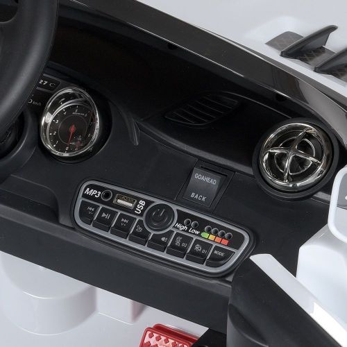 Детский электромобиль M 4871 EBLR-1 MERCEDES белый  фото 10