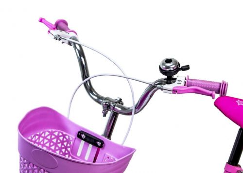 Картинка товара Детский велосипед 16 дюймов "SHENGDA" PASTEL PINK T18, ручной и дисковый тормоз (1555565234) на Raspashonka.ua фото 6