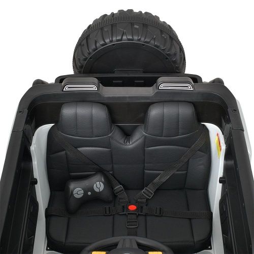 Дитячий електромобіль джип M 5821EBLR-1(24V) BAMBI RACER білий фото 15