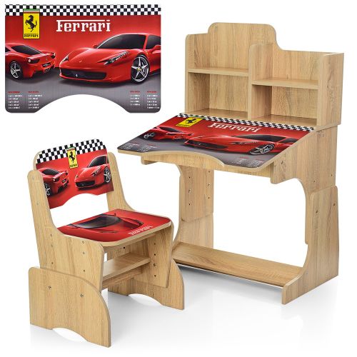 Картинка товара Детская парта Bambi Ferrari W 2071-63-2: ОРЕХОВЫЙ на Raspashonka.ua фото 2