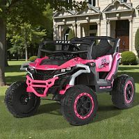 Фото анонса детский электромобиль багги m 6141 eblr-8, bambi racer: пульт 50м, 70w, 12v 7а, до 30 кг - розовый от интернет магазина Raspashonka.ua