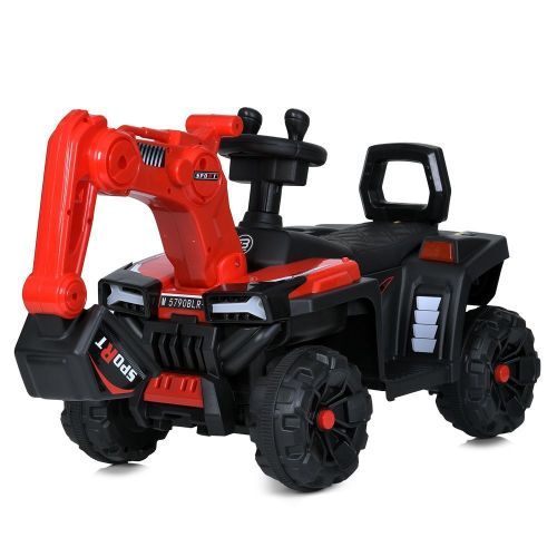 Картинка товара Детский экскаватор M 5790 BLR-3, BAMBI RACER: 70W, 5 км/ч, 6V 7А - КРАСНЫЙ на Raspashonka.ua фото 2