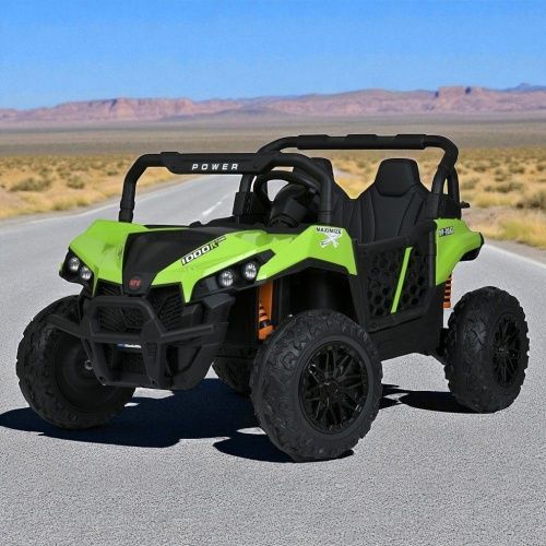 Картинка товара Детский электромобиль М 5911 EBLR-2-5(24V), BAMBI RACER: 24V 7А, пульт 2,4G, 2*150W, EVA - ЗЕЛЕНЫЙ на Raspashonka.ua фото 2