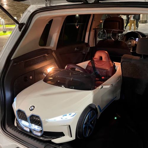 Картинка товара Детский электромобиль JE 1009 EBLR-1 (4WD) BMW i4 - БЕЛЫЙ на Raspashonka.ua фото 11