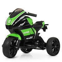 Фото анонса детский мотоцикл m 4135 el-5: 50w, 5км/ч, mp3/usb/sd, свет колес, эко-кожа - зеленый от интернет магазина Raspashonka.ua