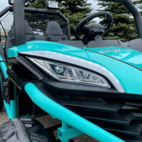 Картинка товара Детский электромобиль Buggy TY 608С 4WD:  двухместный, 12V 10A, 180W, 8км/ч - БИРЮЗОВЫЙ на Raspashonka.ua фото 11