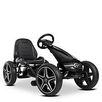 Детский педальный картинг Mercedes M 4271 E-2: EVA-колёса - ЧЕРНЫЙ
