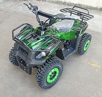 Детский квадроцикл Hummer J-Rider 800W, 31 км/ч, 12V ЗЕЛЕНЫЙ КАМУФЛЯЖ