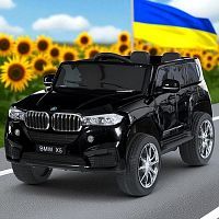 Детский электромобиль джип M 6139 EBLR-2 BMW X5 BMW черный