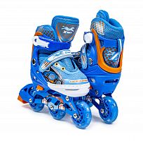 Фото анонса ролики "3-wheels" blue (27-30) (код: 472768029) от интернет магазина Raspashonka.ua