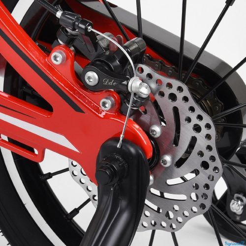 Картинка товара Детский велосипед CORSO MG-16252 (1) 16 дюймов, 2-х колёсный, магниевая рама, дисковые тормоза, КРАСНЫЙ на Raspashonka.ua фото 5