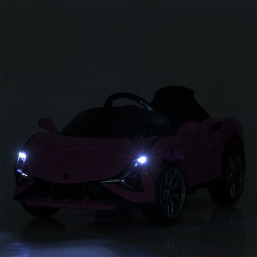 Детский электромобиль M 5859 EBLR-1 LAMBORGHINI белый  фото 11