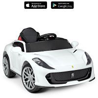 Детский электромобиль M 4615 EBLR-1 FERRARI белый 