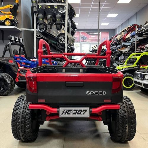 Картинка товара Детский грузовой электромобиль M 6014 EBLR-3(24V), BAMBI RACER: 24V 10А, пульт 2,4G, 4*75W, EVA - КРАСНЫЙ на Raspashonka.ua фото 3